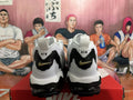 Nike Air More Uptempo White and Black Sneakers