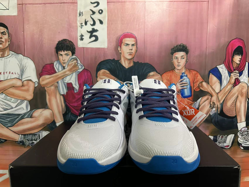 Nike Basketball Shoes White and Blue