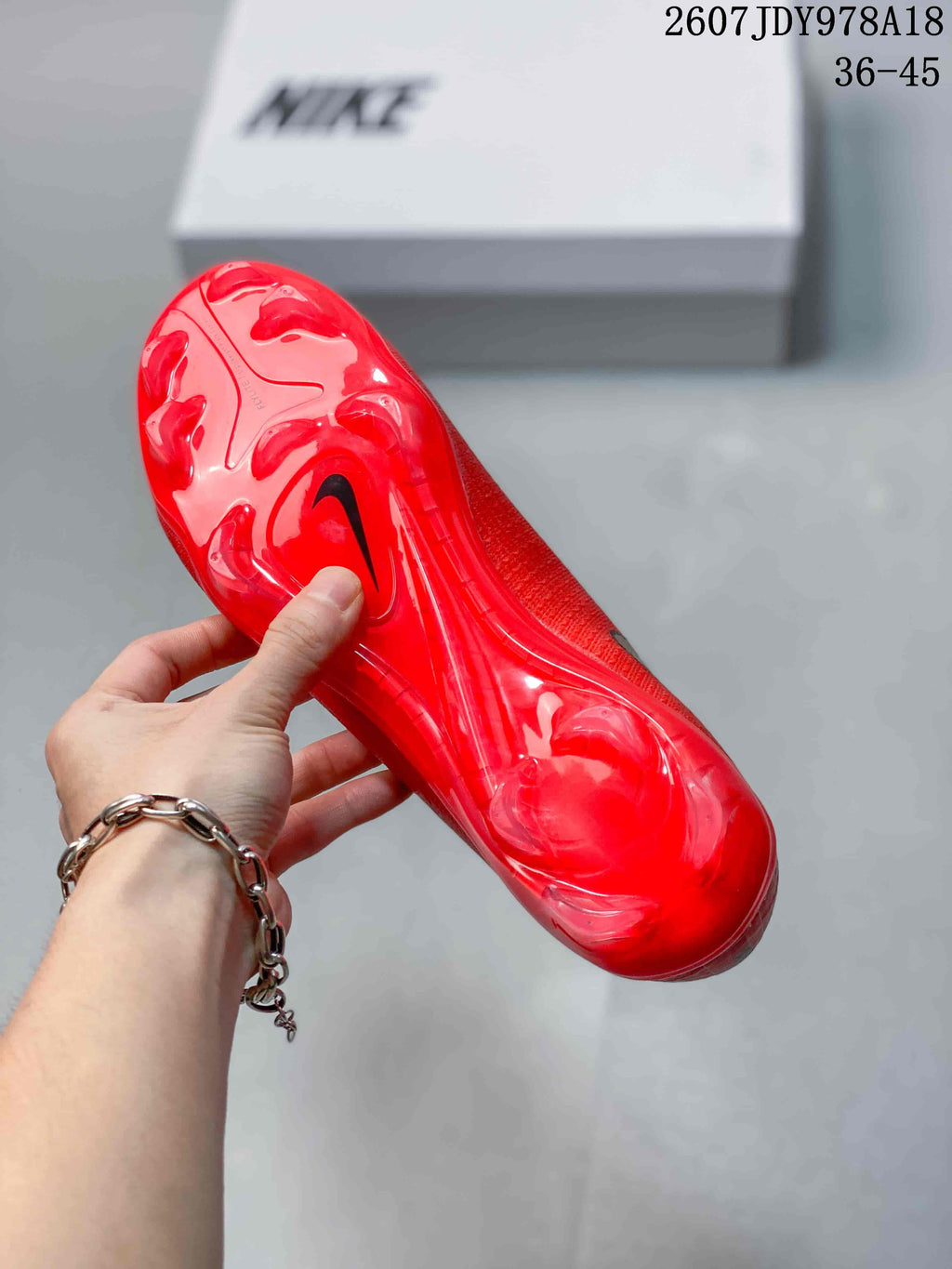 Nike Mercurial Vapor 16 Elite AG-Pro Soccer Cleats Red
