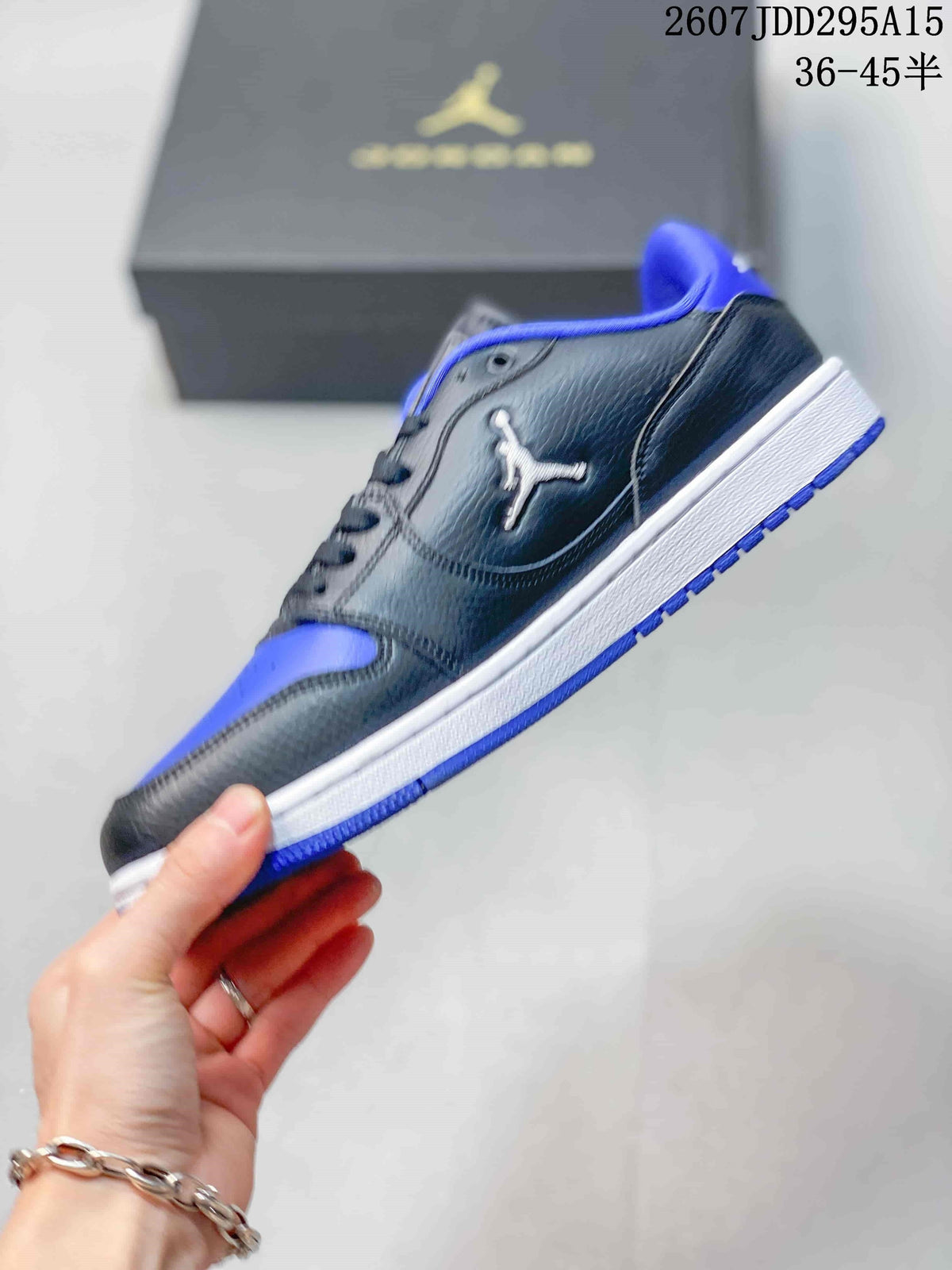 Jordan Air Jordan 1 Low Sneakers Black Blue 2607JDD295A15