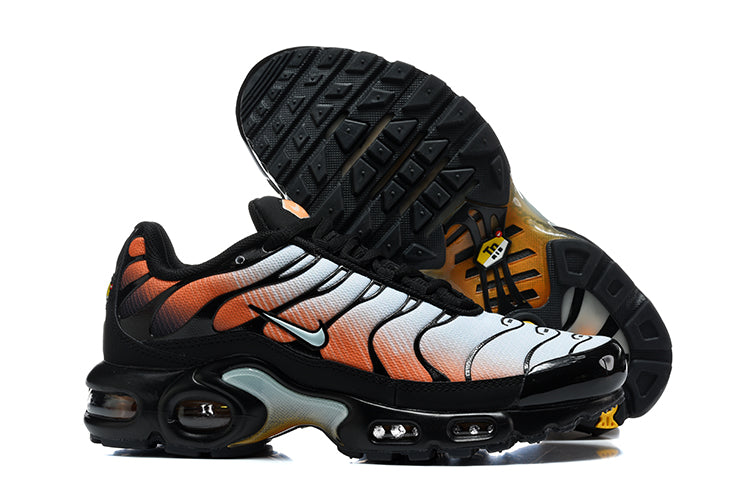 Nike Air Max Plus Sneakers Black White Orange