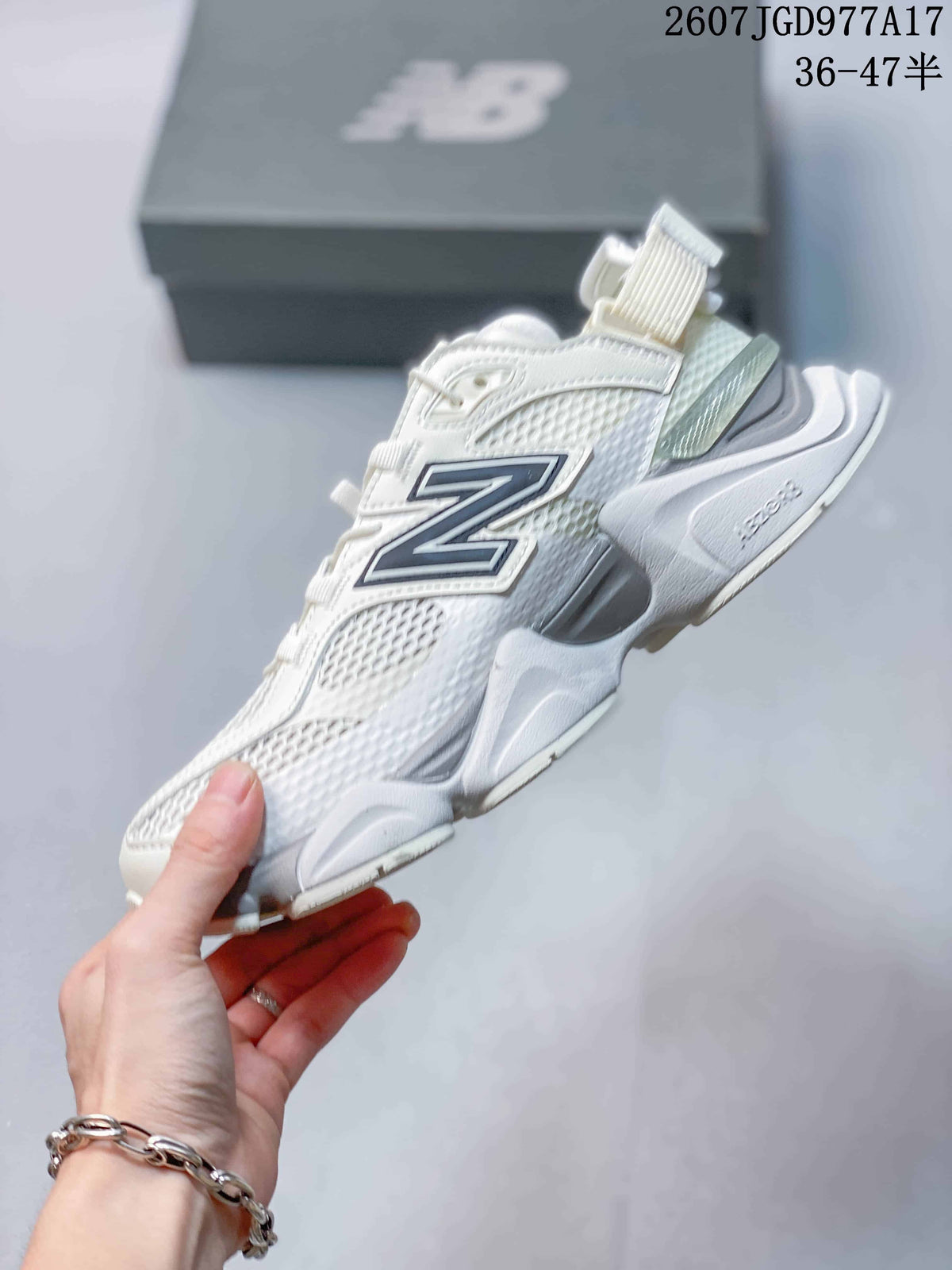 New Balance 9060 Mule Sneakers White Navy
