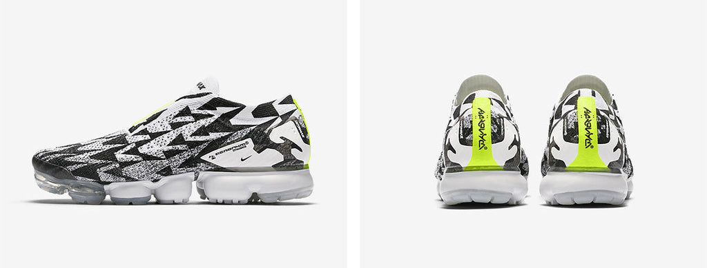 Nike Air VaporMax Moc 2 Acronym Black White Volt AQ0996-001