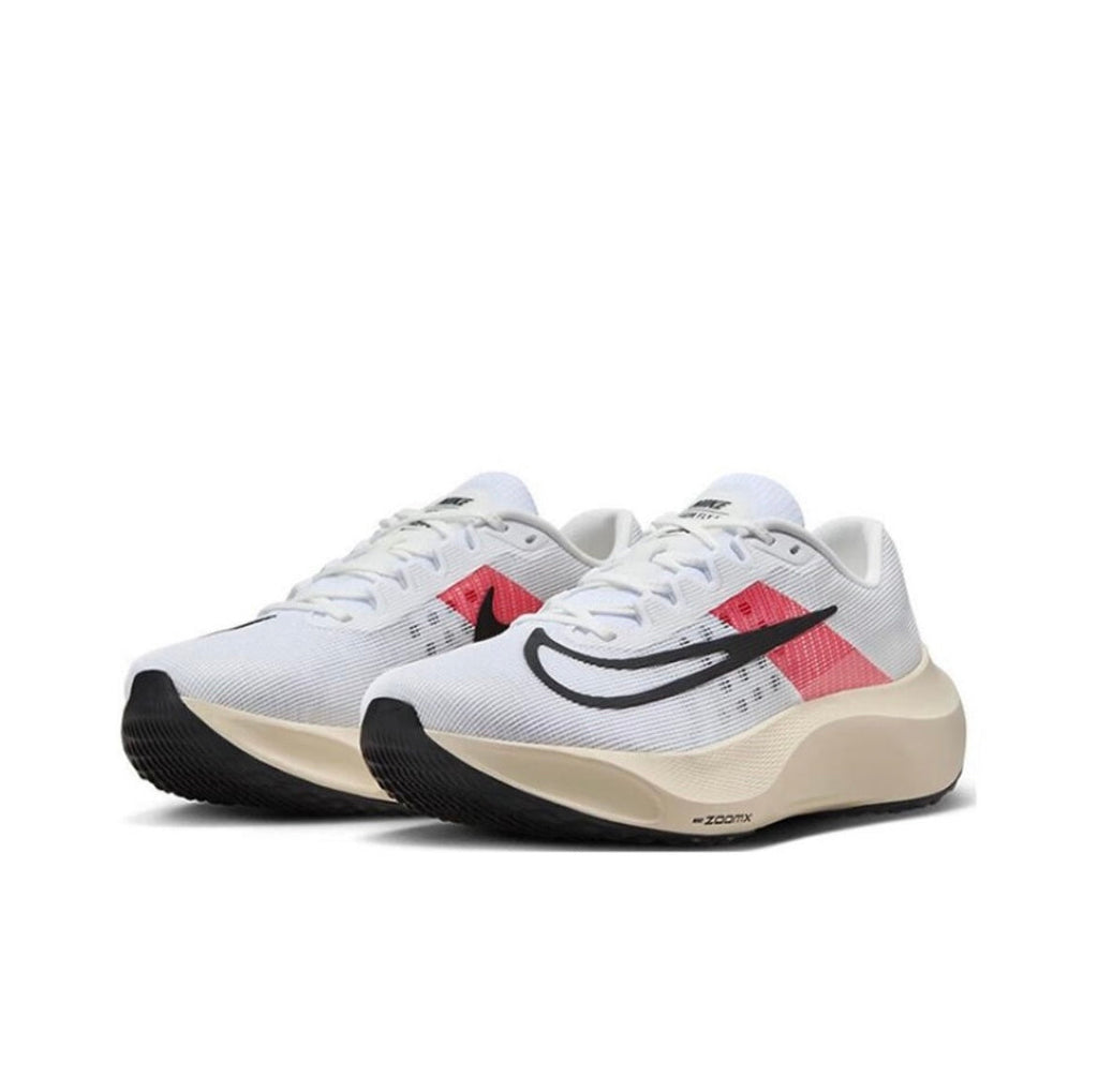 Nike Zoom Fly 5 White Red Running Shoes FD6562-100