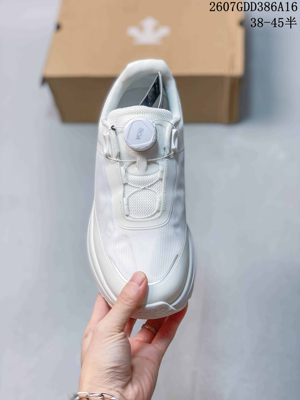 DESCENTE Dualis PRIME WIRE 2.0 White Sneakers 2607GDD386A16