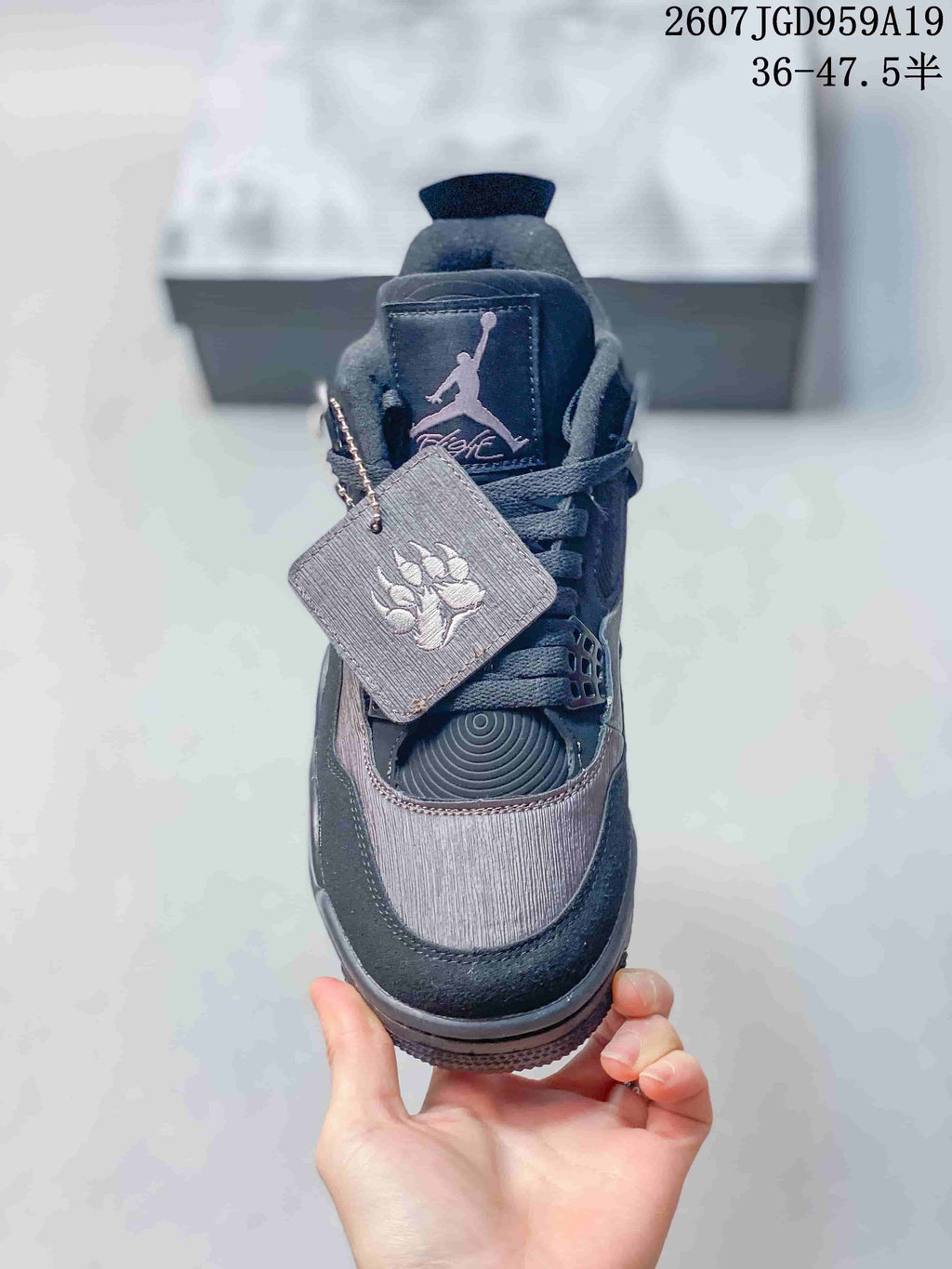 Jordan Air Jordan 4 Retro Dark Gray Sneakers JA8136