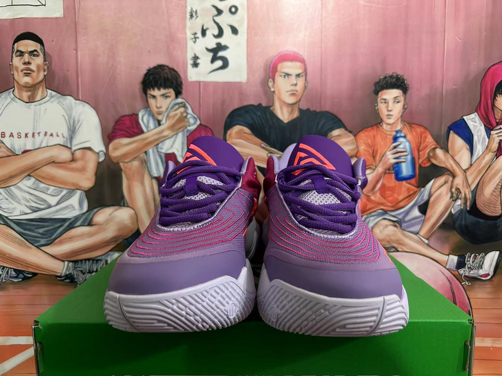 Nike Basketball Shoes in Purple and Burgundy