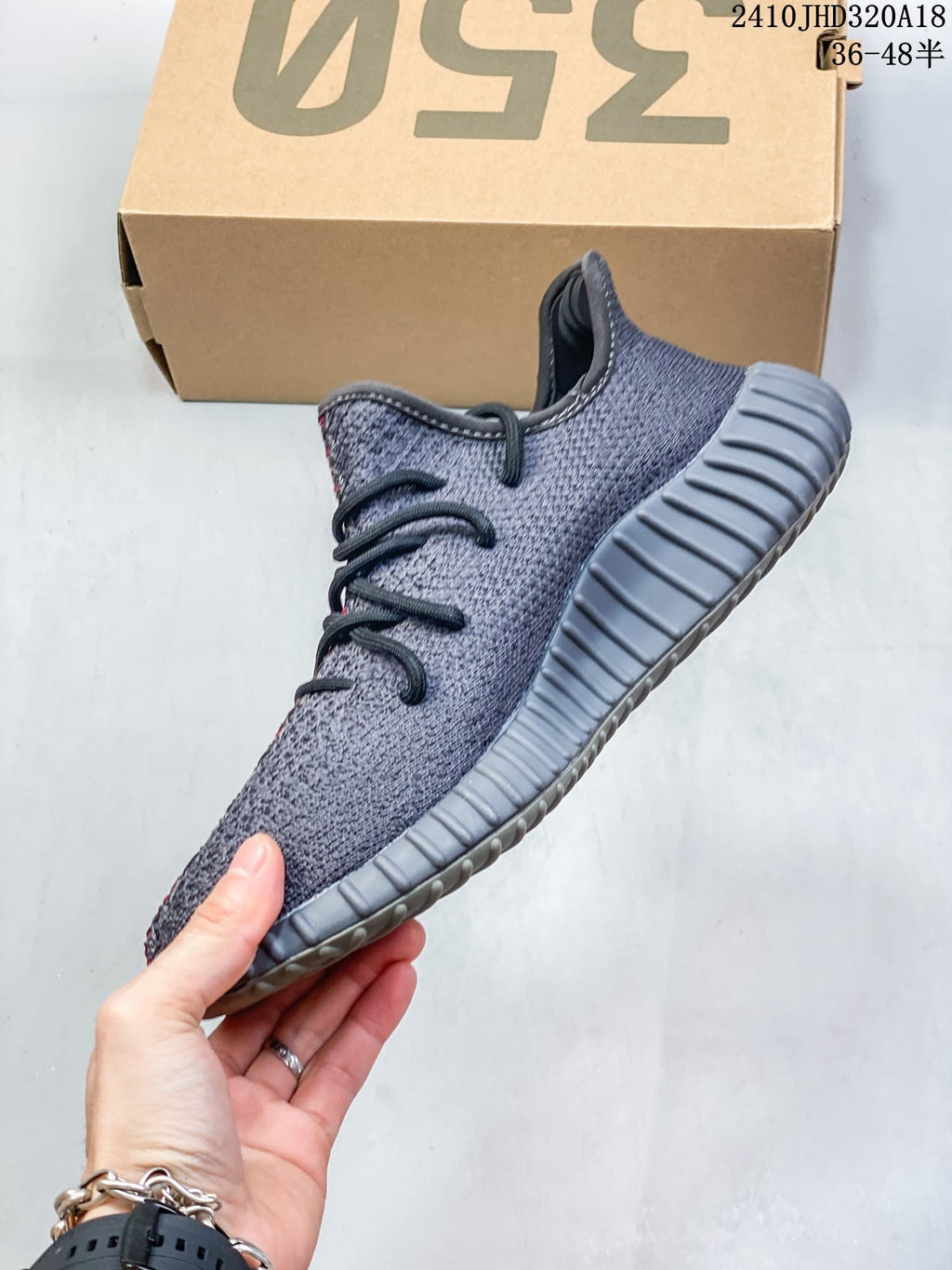 Adidas Yeezy Boost 350 V2 Red Gray Sneakers 2410JHD320A18