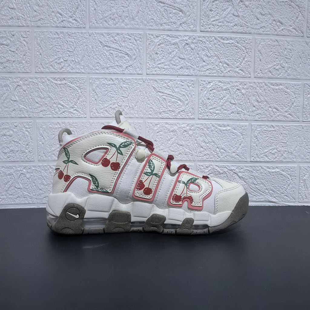 Nike Air More Uptempo Cherry Print Sneakers