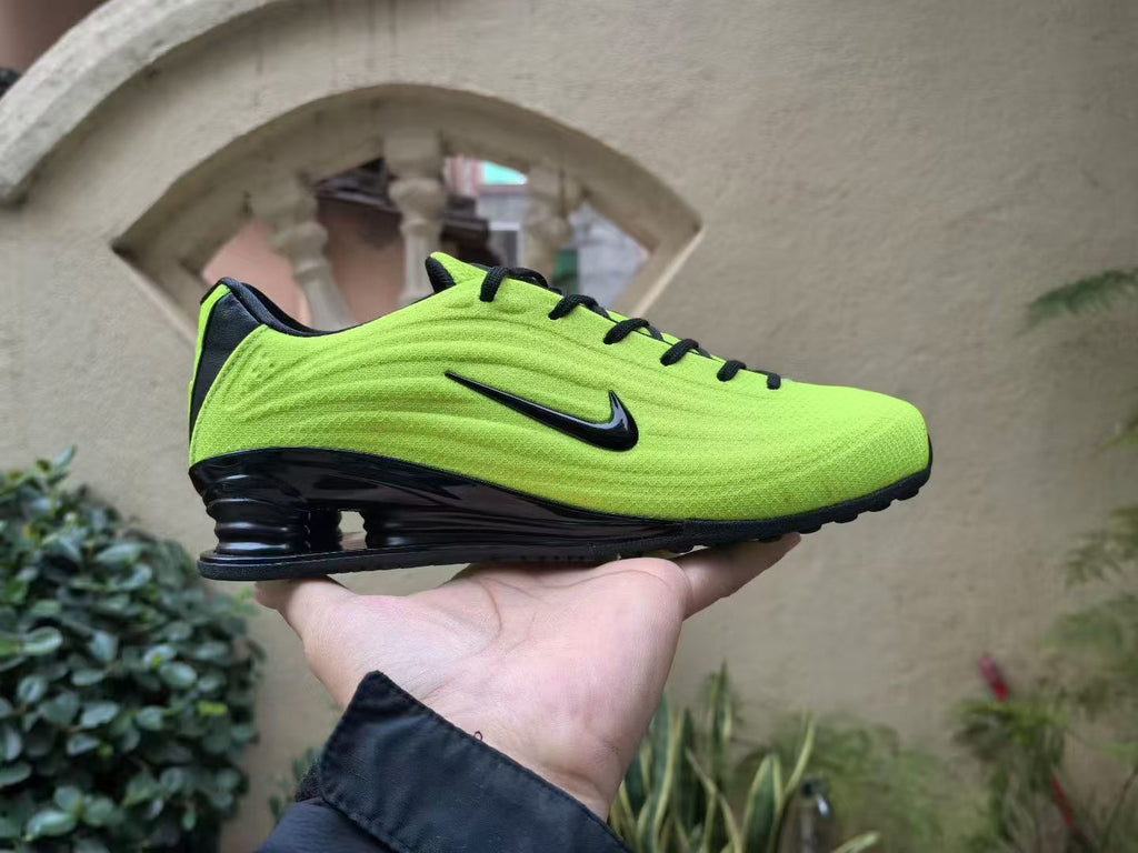 Nike Shox-Style Low-Top Sneakers with Spring Heel