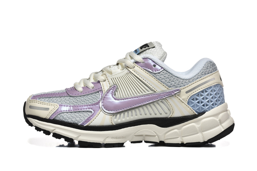 Nike Vomero 5 Sneakers in Cream, Silver and Lavender