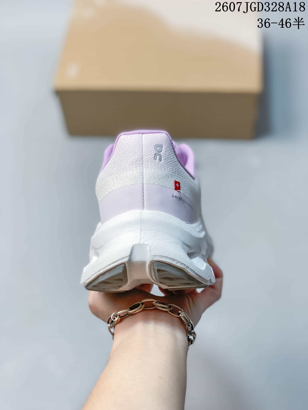 On Cloudtilt Sneakers White Lavender 2607TGD328A18