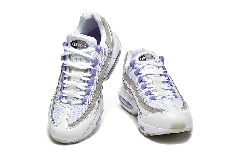 Nike Air Max 95 TT White and Purple Sneakers