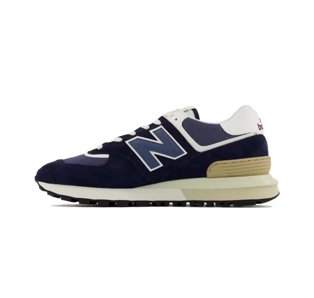 New Balance 574 U574LGBB Navy Sneakers