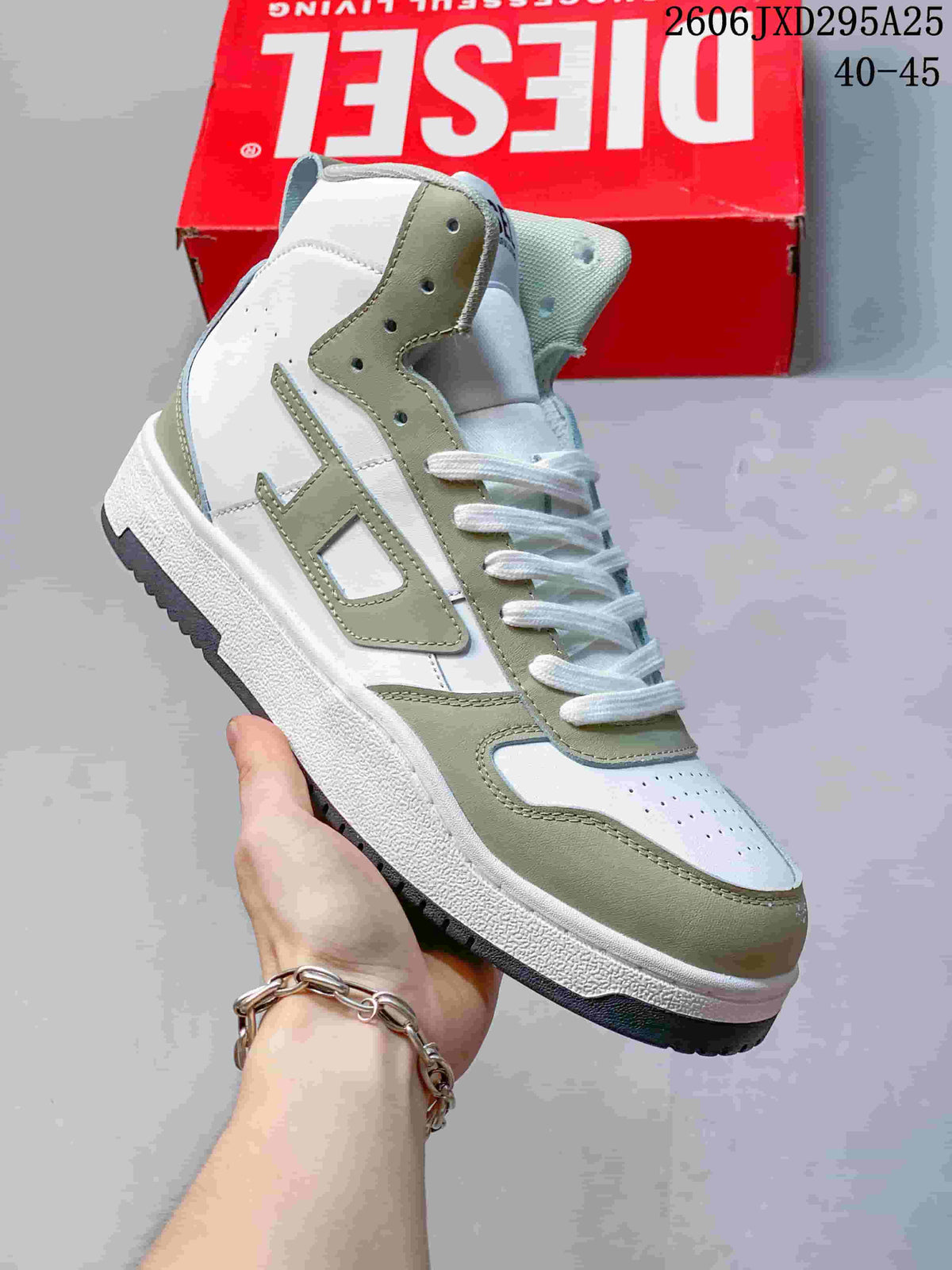 Diesel S-Ukiyo High-Top Lace-Up Sneakers Y03363 P5576 H1532