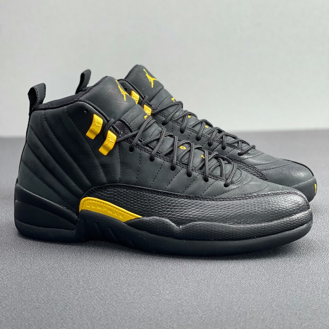 Air Jordan 12 Retro Black Taxi Sneakers CT8013-071