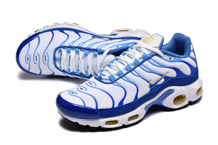 Nike Air Max Plus White and Blue Sneakers 8909-724
