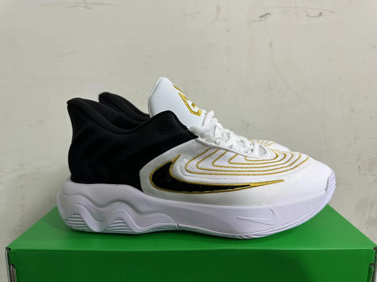 Nike G.T. Cut Academy Basketball Shoes White Black Gold