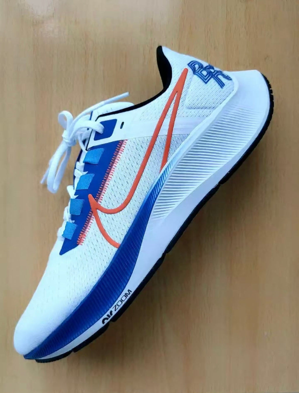 Nike Air Zoom Pegasus 38 White Blue Running Shoes DQ8575-100