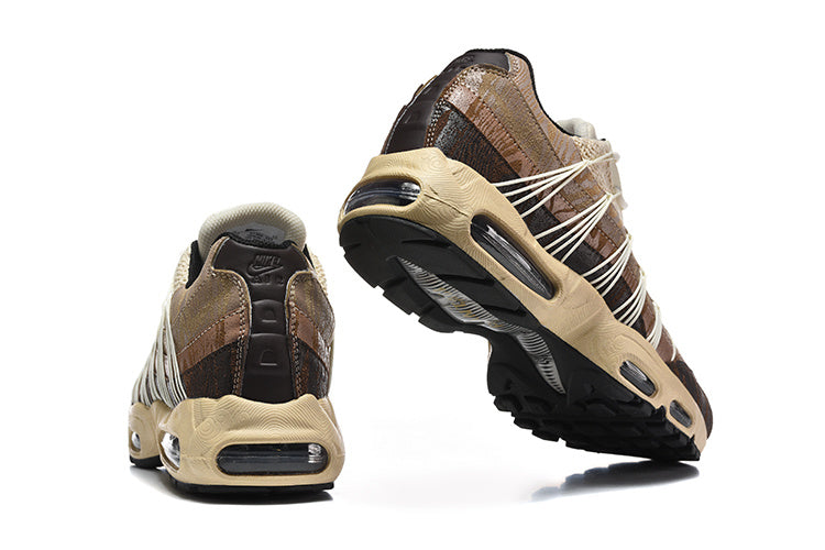 Nike Air Max 95 Big Bubble Sneakers Brown Beige