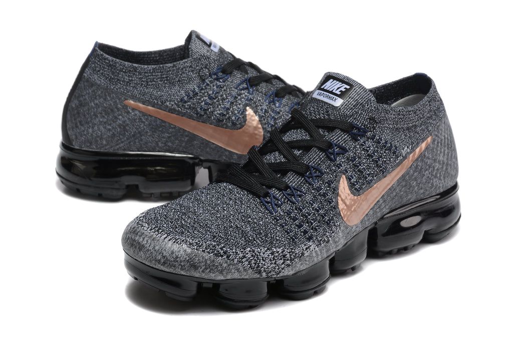 Nike Air VaporMax Flyknit Sneakers Grey Brown 849558-010