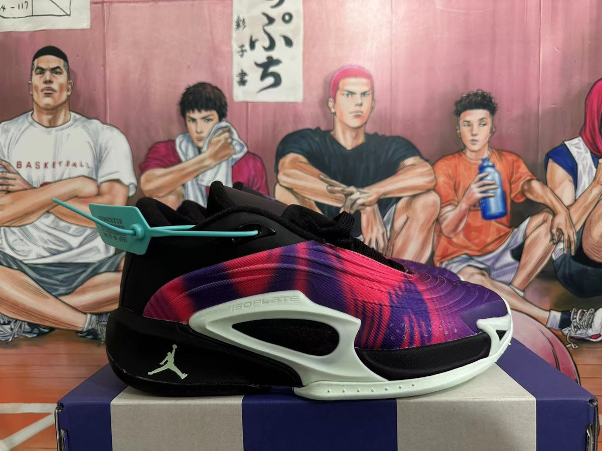 Jordan Tatum 2 Basketball Shoes Purple Pink Black