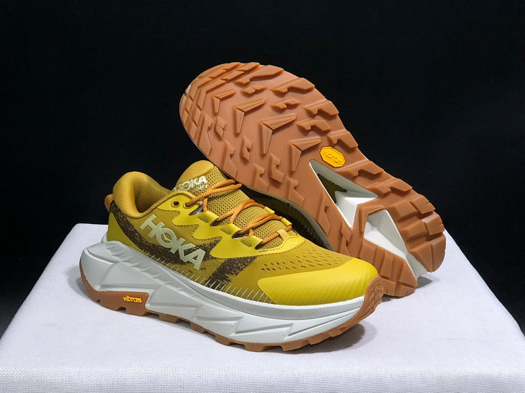 HOKA Skyline Float X Trail Running Shoes in Yellow