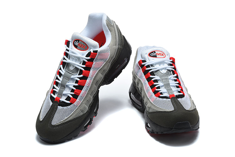 Nike Air Max 95 Sneakers Grey Red