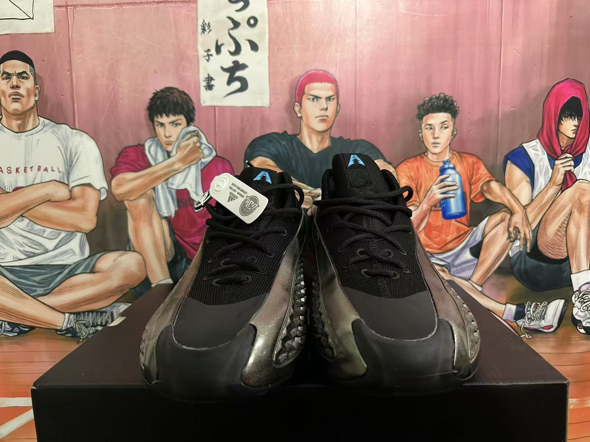 adidas Black Silver Basketball Sneakers