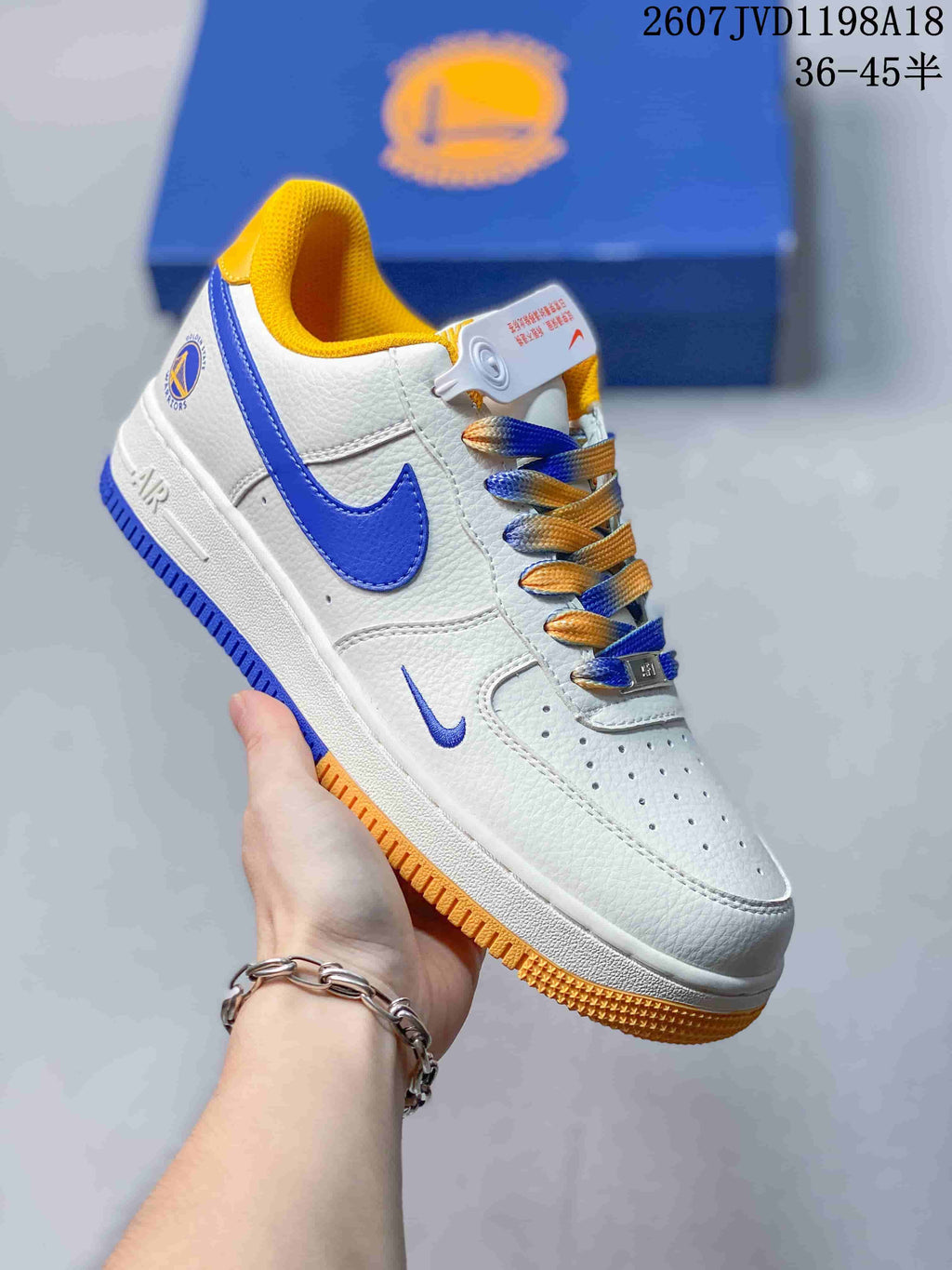Nike Air Force 1 '07 Low Golden State Warriors Sneakers