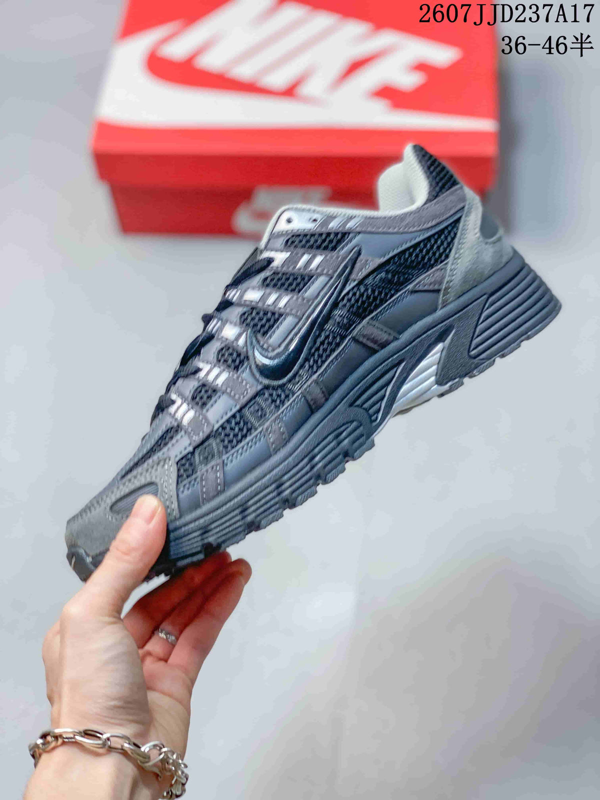 Nike P-6000 Retro Sneakers Gray Black