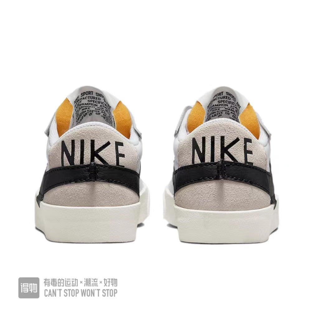 Nike Blazer Low 77 White Black Sneakers