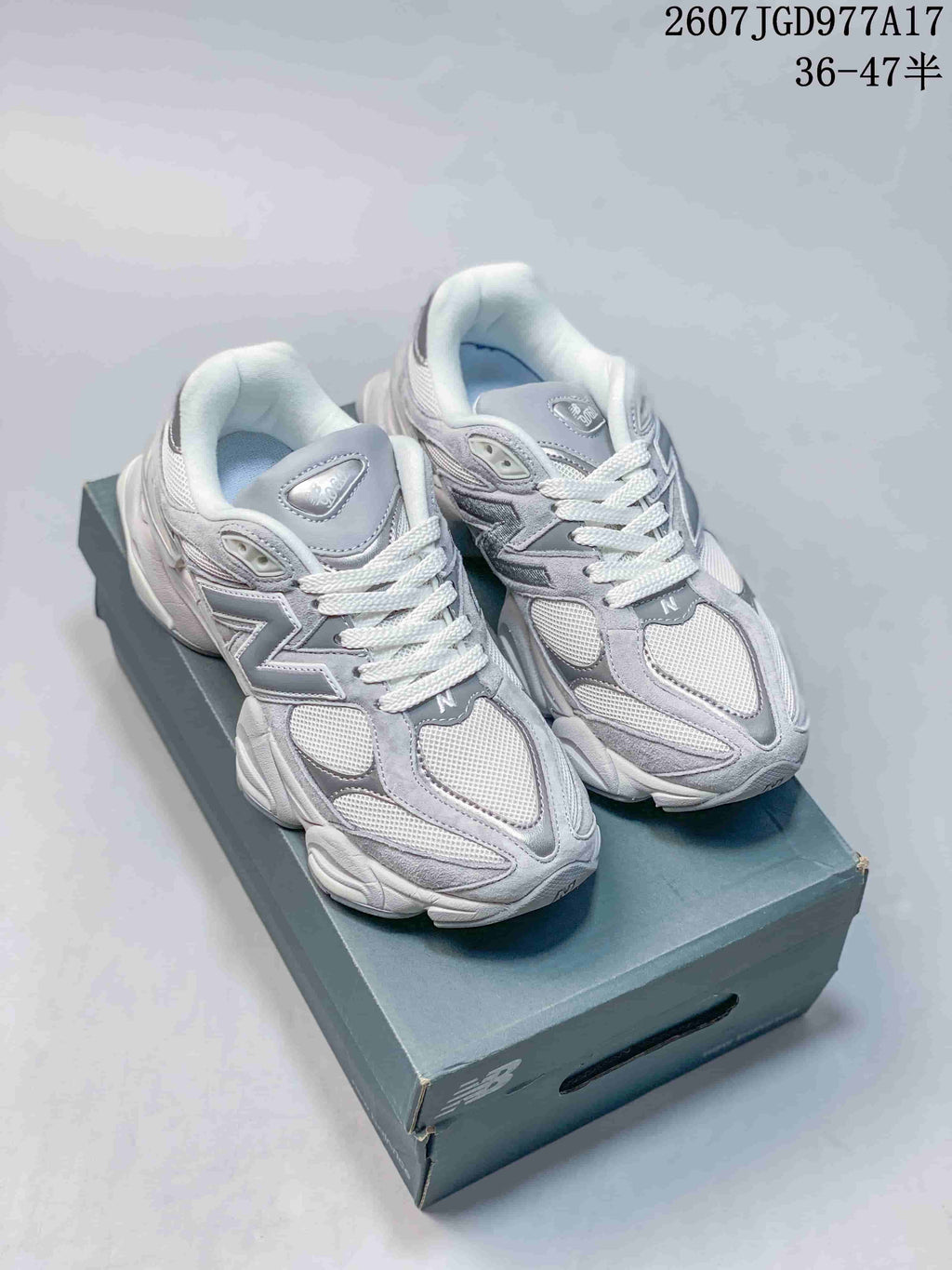 New Balance 9060 Mint Gradient Mesh Sneakers 07JGD977A