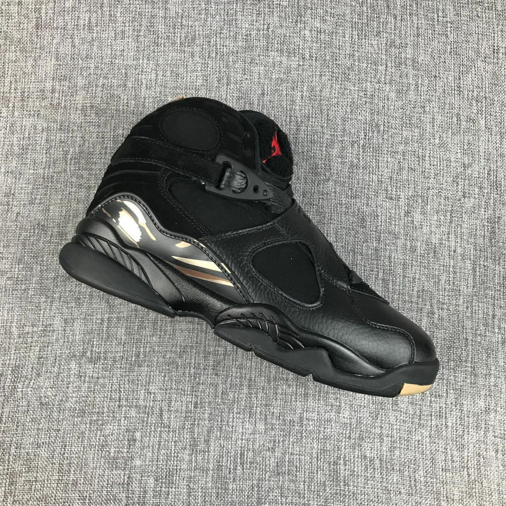 Jordan Air Jordan 8 Retro OVO Black Metallic Gold Sneakers
