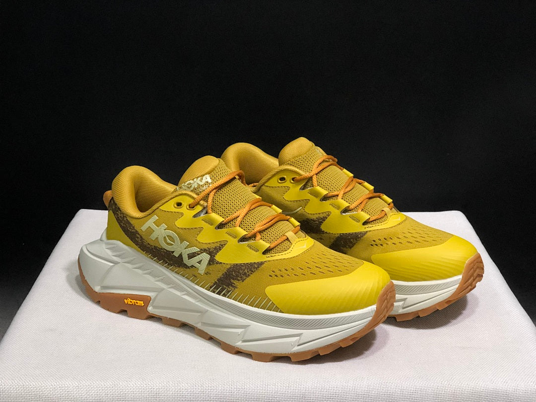 HOKA Skyline Float X Trail Running Shoes in Yellow