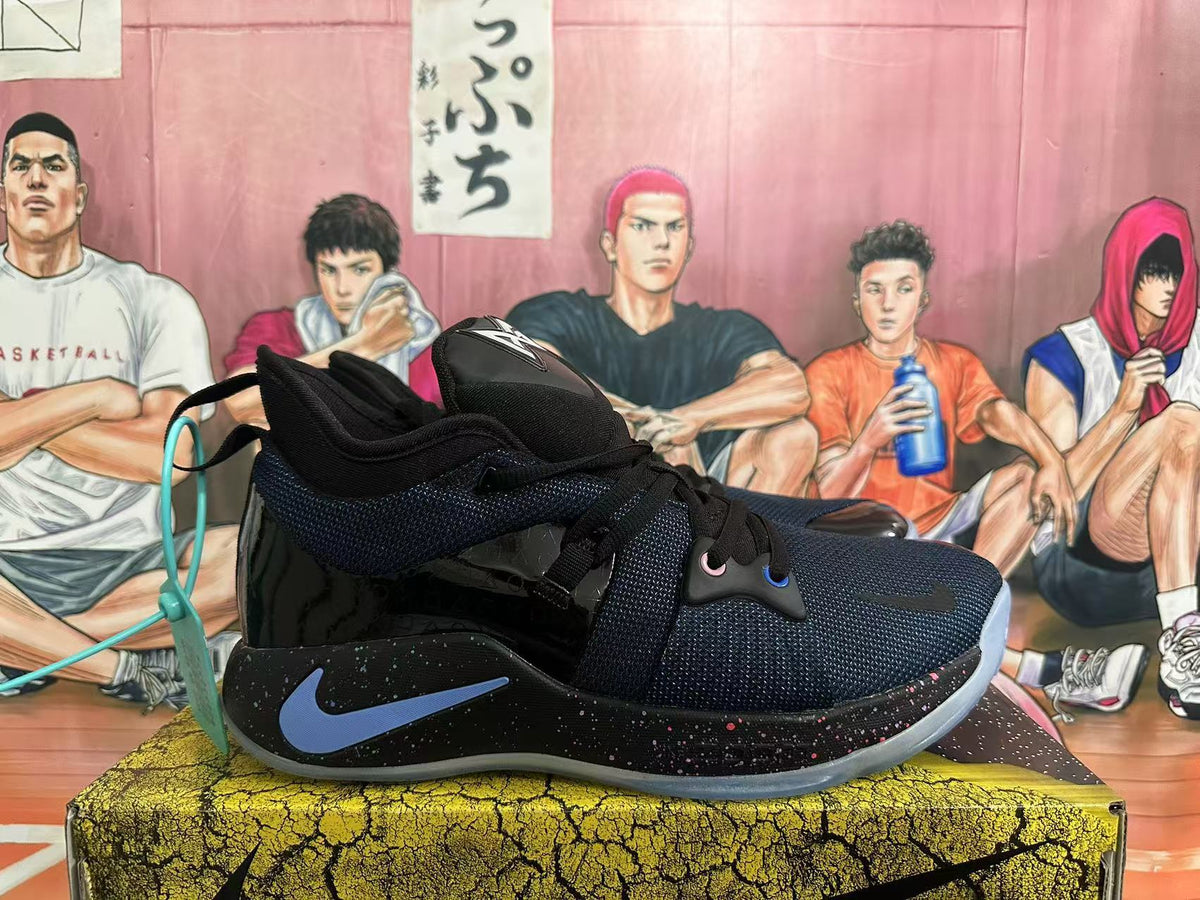 Nike Basketball Sneakers Black Blue