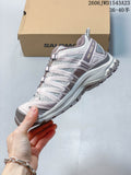 Salomon XA Pro 3D Low-Top Trail Running Shoes, Gray Pink