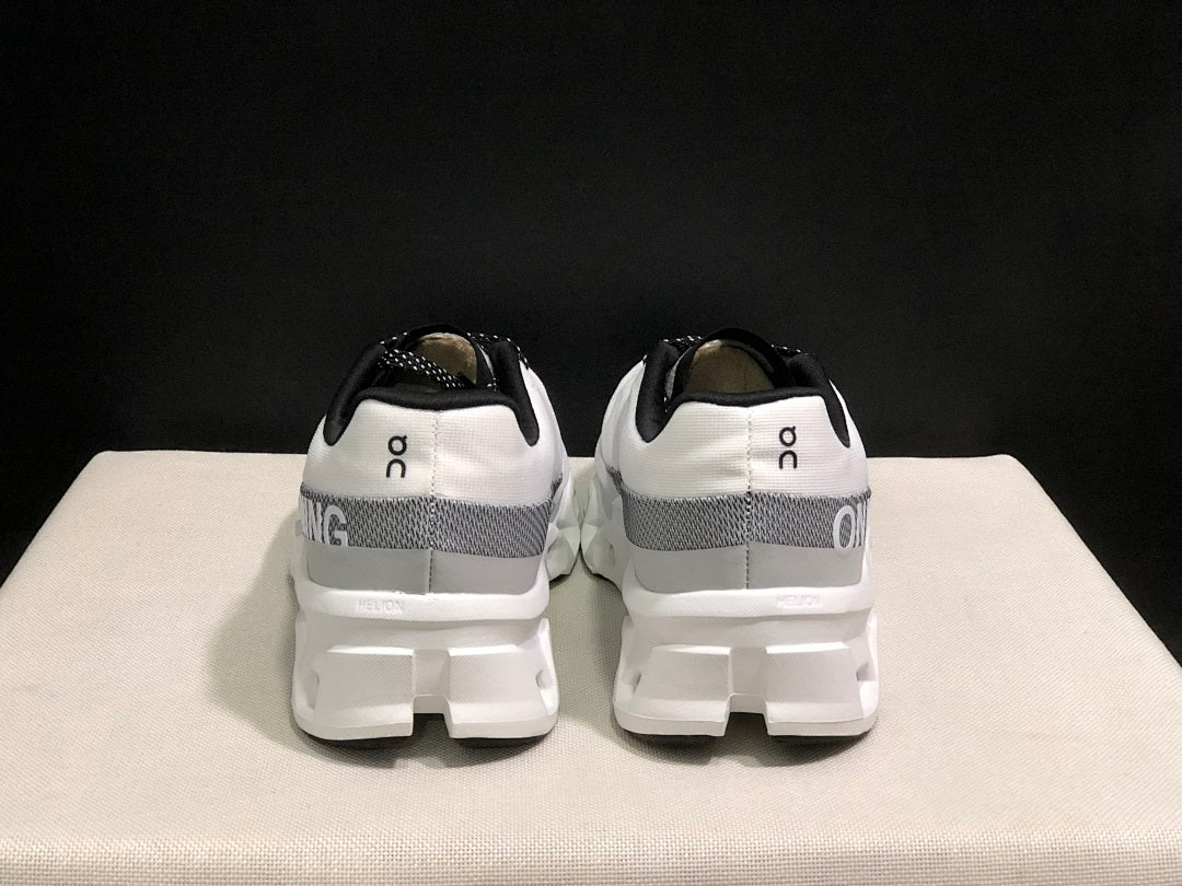 On Cloudmonster 2 Running Shoes, White/Silver