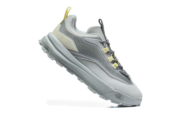 The North Face Hiking Sneakers, Gray with Yellow Accents