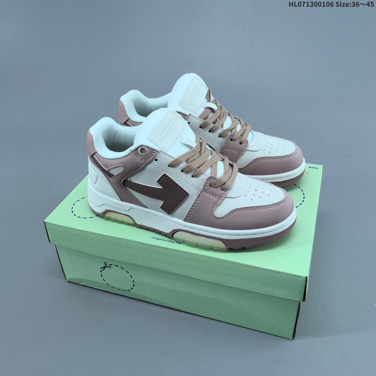 OFF-WHITE Arrows Low-Top Sneakers in White