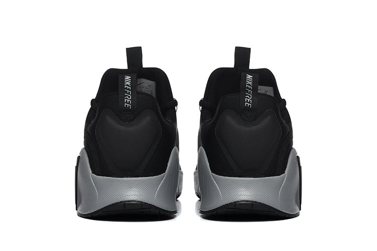 Nike Free Run Black and Grey Low-Top Sneakers