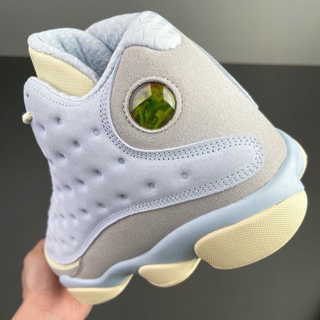 Jordan 13 SoleFly DX5763-100 Sneakers in Blue and Cream