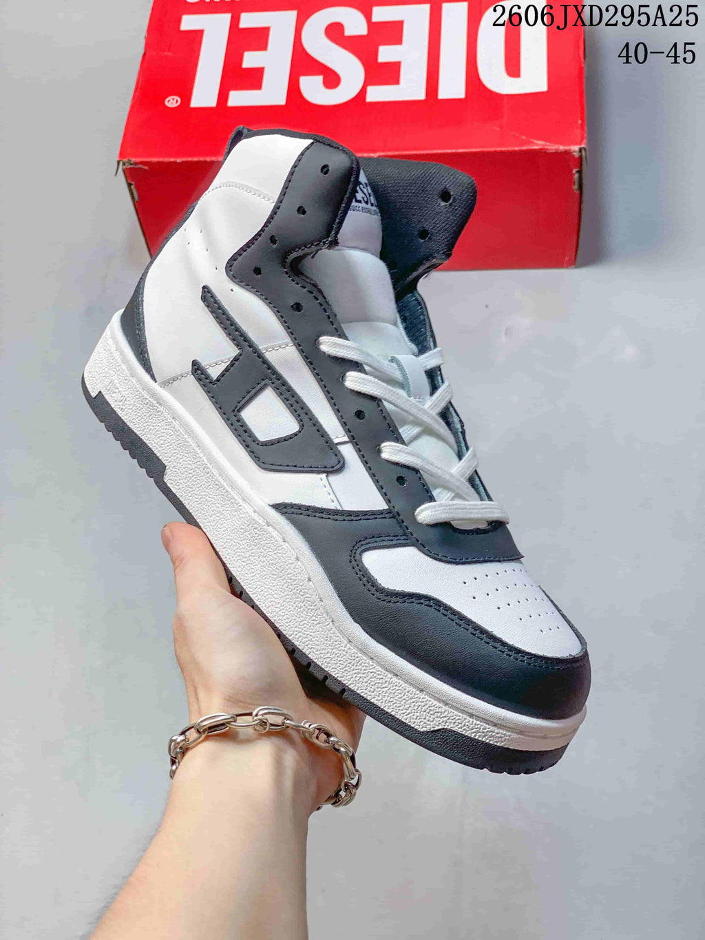 Diesel S-Ukiyo High-Top Lace-Up Sneakers Y03363 P5576 H1532