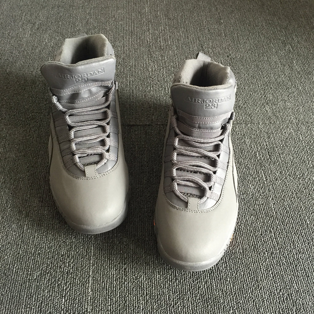 Jordan Air Jordan 10 Retro Gray Multicolor Sneakers