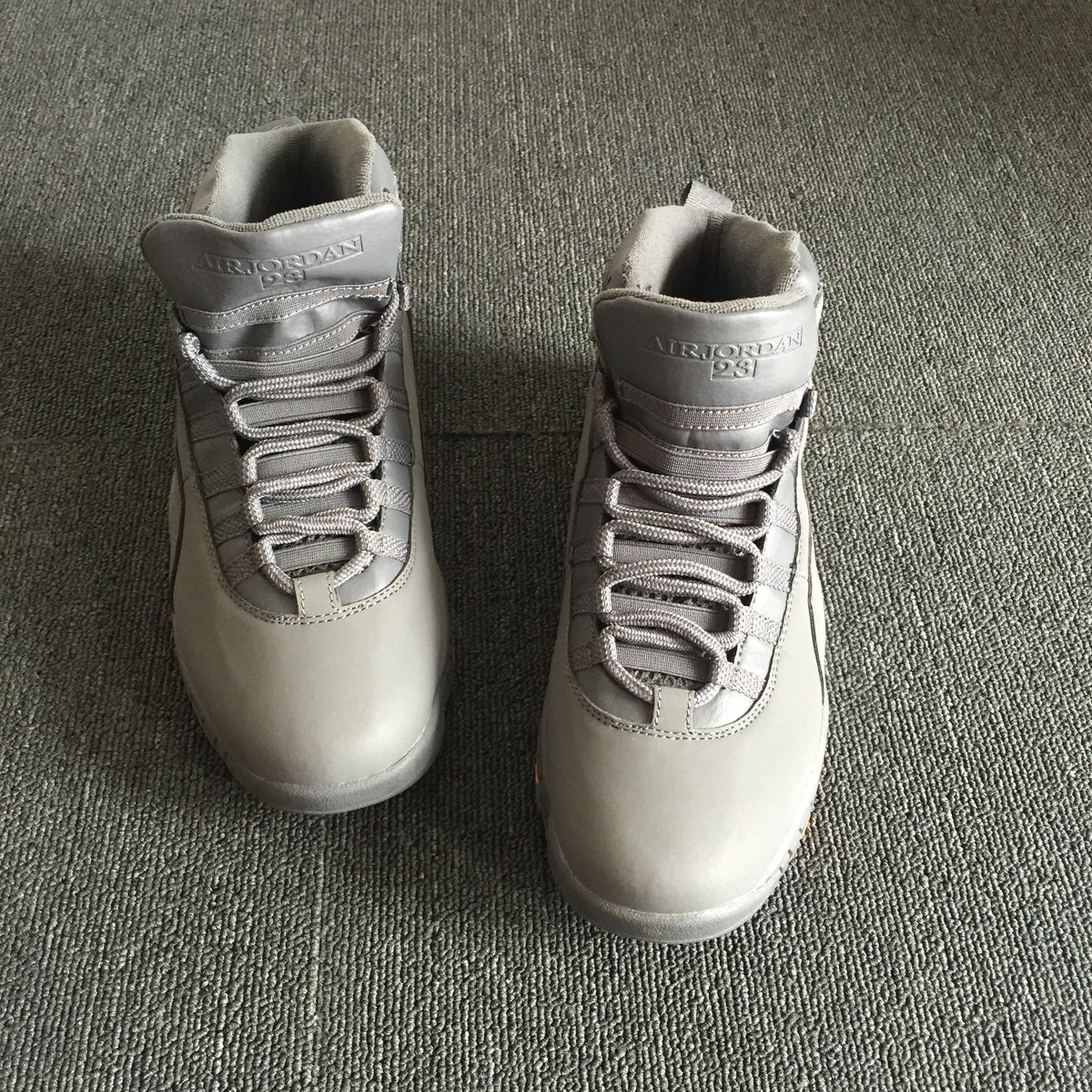 Jordan Air Jordan 10 Retro Gray Multicolor Sneakers