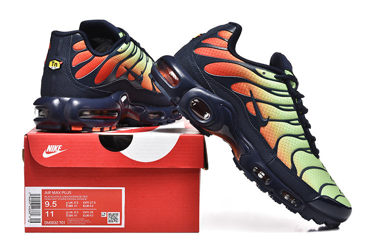 Nike Air Max Plus Sneakers, Volt and Orange