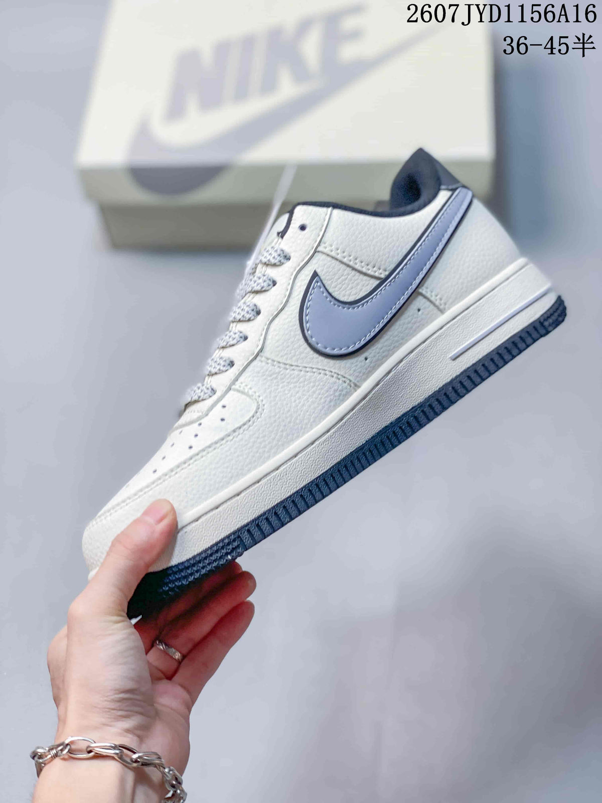 Nike Air Force 1 '07 Low White Grey Black Sneakers