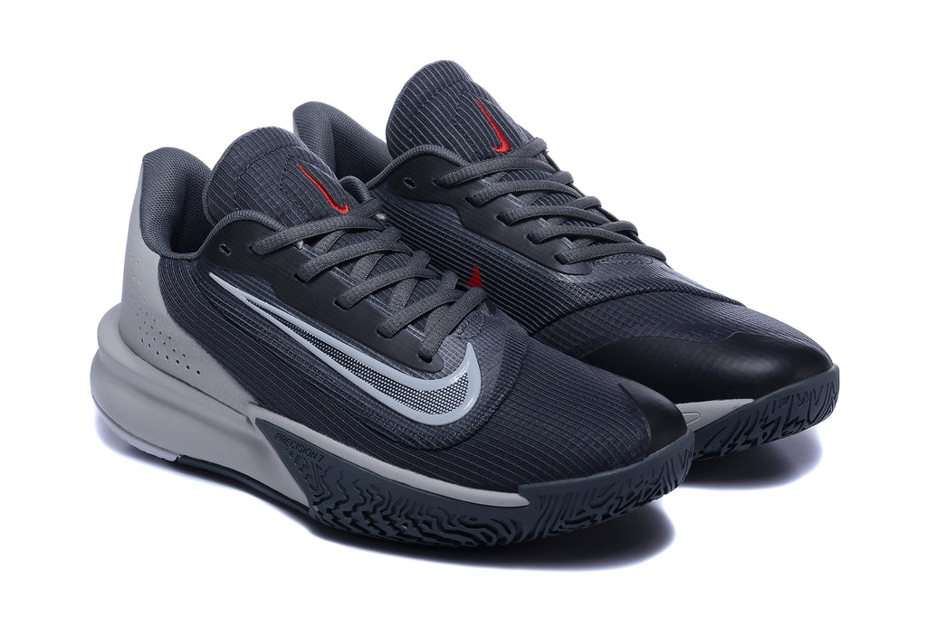Nike Precision 7 Basketball Shoes in Black and Gray