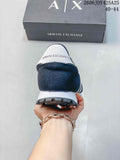 Armani Exchange AX Low-Top Sneakers Navy White XUX169