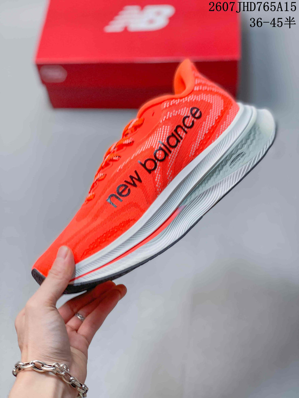New Balance RC Elite MFCXLK4 Orange Racing Running Shoes